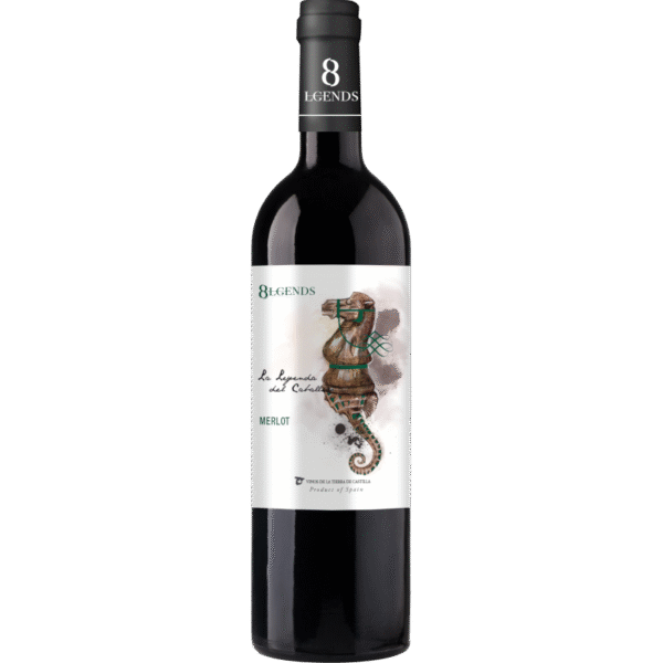 BODEGAS WINOL 8 LEGENDS LEYENDA DE CABALLERO MERLOT 2022