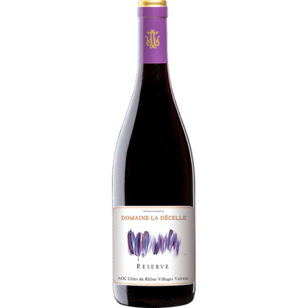LAVAU COTES DU RHONE VILLAGES VALREAS DOMAINE LA DECELLE ROUGE 2020