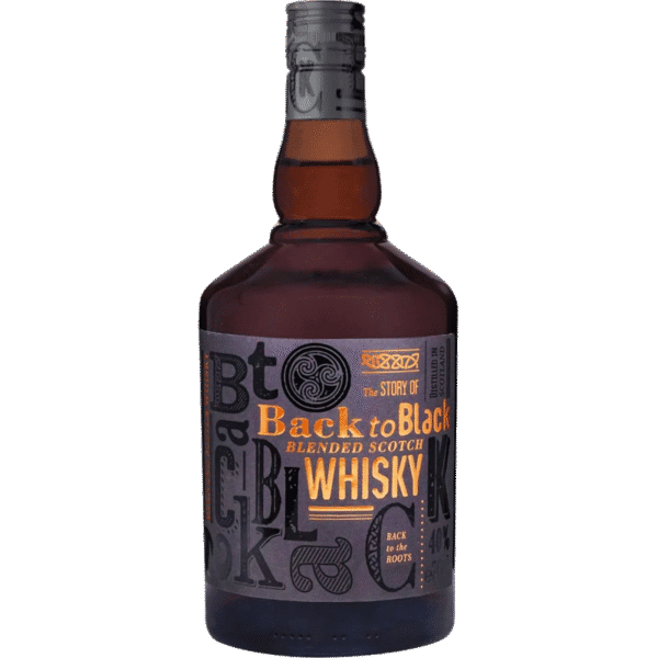 BACK TO BLACK SCOTCH WHISKY 40%
