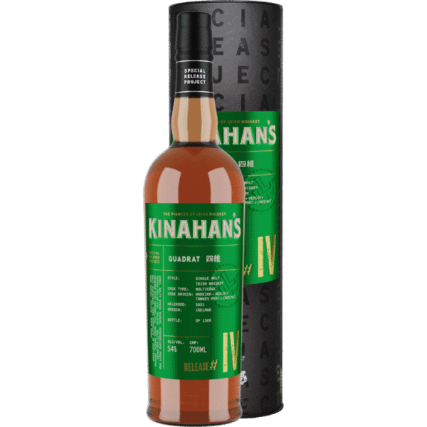KINAHANS SPECIAL RELEASE PROJECT #04 QUADRAT CASK 54% GIFT TUBE