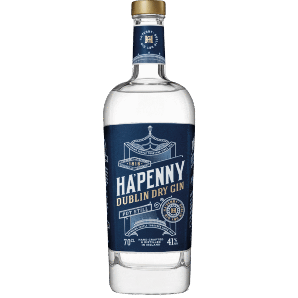 PEARSE LYONS HAPENNY DUBLIN DRY GIN 41%