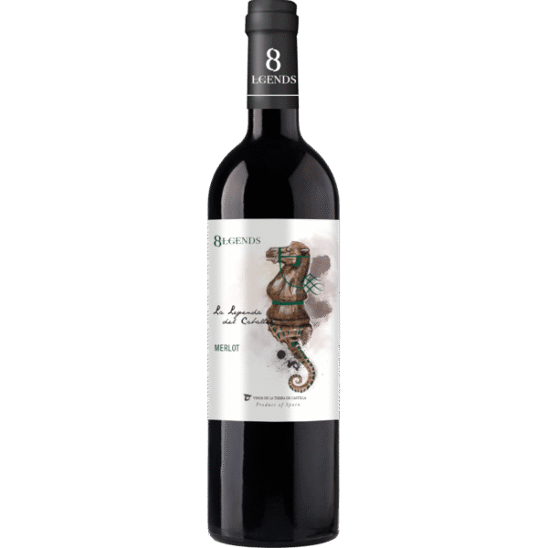 BODEGAS WINOL 8 LEGENDS LEYENDA DE CABALLERO MERLOT 2022