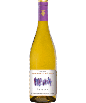 LAVAU COTES DU RHONE VILLAGES VALREAS DOMAINE LA DECELLE BLANC 2023