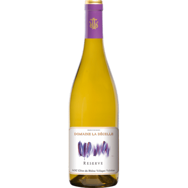 LAVAU COTES DU RHONE VILLAGES VALREAS DOMAINE LA DECELLE BLANC 2023