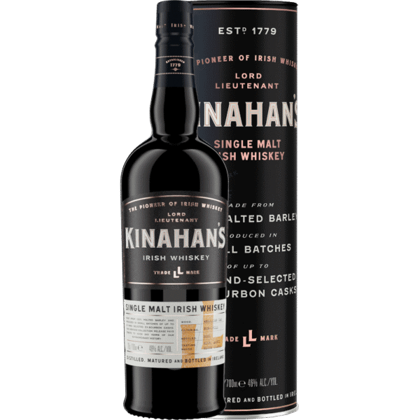 KINAHANS HERITAGE SINGLE MALT 46% GIFT TUBE