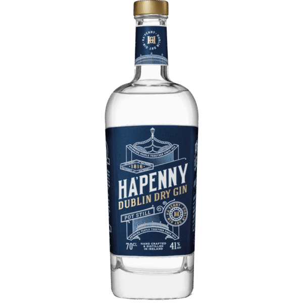 PEARSE LYONS HAPENNY DUBLIN DRY GIN 41%