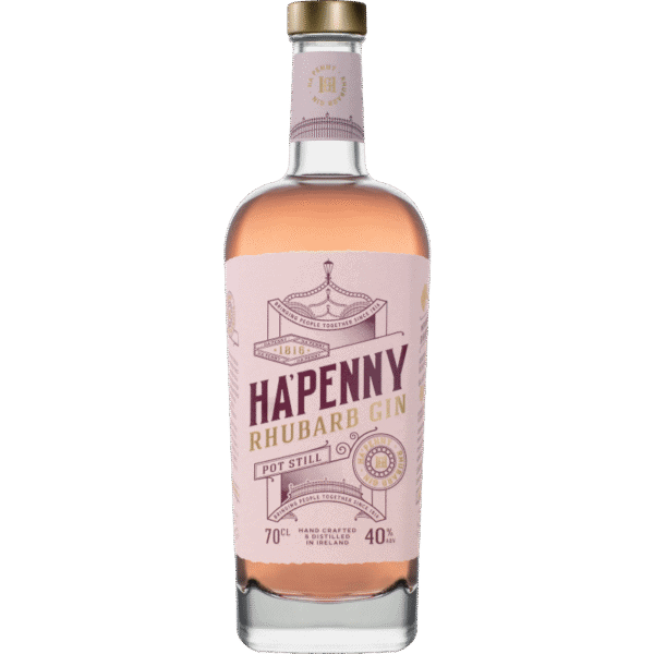 PEARSE LYONS HAPENNY RHUBARB GIN 40%