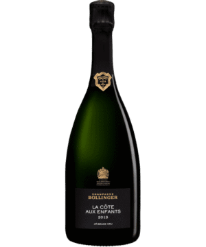 CHAMPAGNE BOLLINGER LA COTE AUX ENFANTS 2013 BOX DREWNIANY