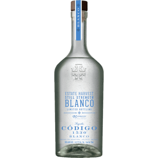 CODIGO 1530 TEQUILA BLANCO STILL STRENGTH 44% 0,7L