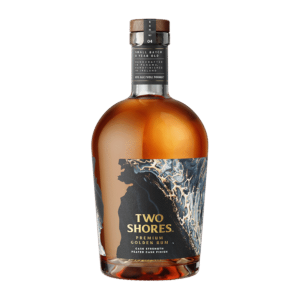 TWO SHORES RUM PEATED CASK FINISH 0,7L 65%