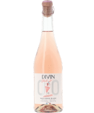 DIVIN SAUVIGNON BLANC SPARKLING BLUSH ROSE 0.0%
