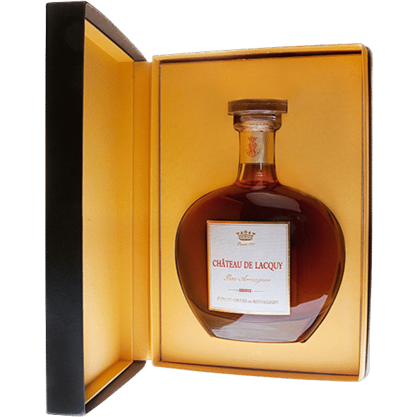 CHATEAU DE LACQUY ARMAGNAC ASEMBLANGES BLENDS 3YO 40.5% 0,7L CARAFE BOX