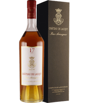 CHATEAU DE LACQUY ARMAGNAC ASEMBLANGES BLENDS 17YO 43.5% 0,7L BOX