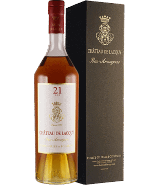 CHATEAU DE LACQUY ARMAGNAC ASEMBLANGES BLENDS 21YO 43.5% 0,7L BOX