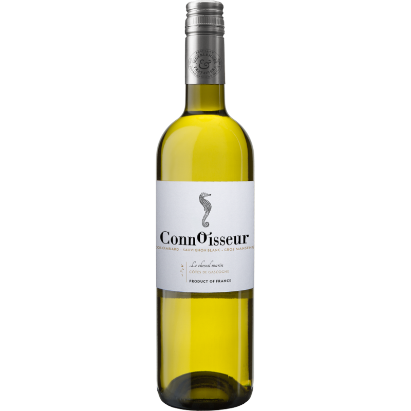 CONNOISSEUR LE CHEVAL MARIN IGP COTES DE GASCOGNE BIAŁE WYTRAWNE