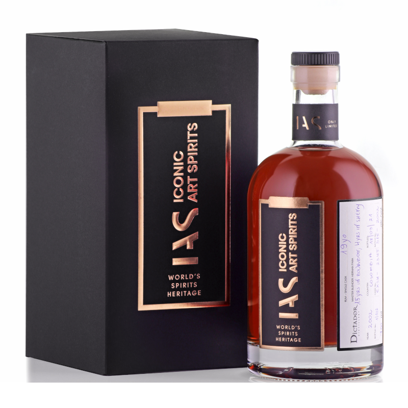 IAS RUM 15Y CASK STRENGTH BOURBON CASK, SHERRY CASK, PORTO CASK 0,7L 58%