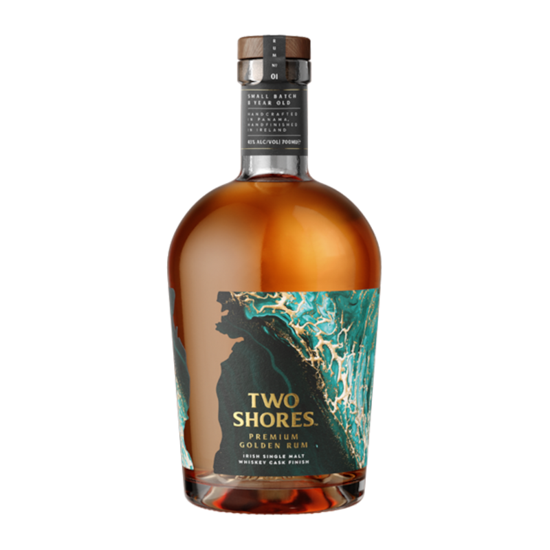 TWO SHORES RUM SINGLE MALT FINISH 0,7L 43%