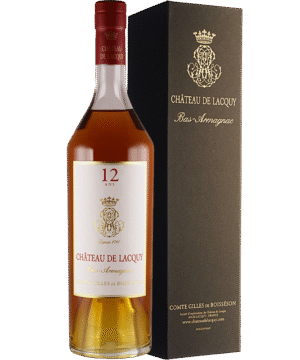 CHATEAU DE LACQUY ARMAGNAC ASEMBLANGES BLENDS 12YO BOX